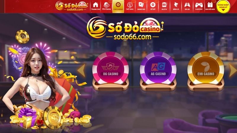 Những lợi ích khi tham gia trang Casino Online Sodo66